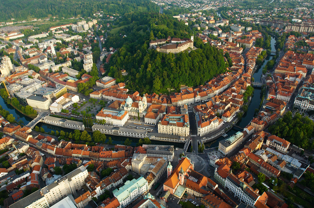 Saboreando Eslovenia, la capital Liubliana