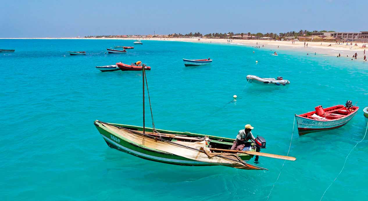 Playa en Cabo Verde