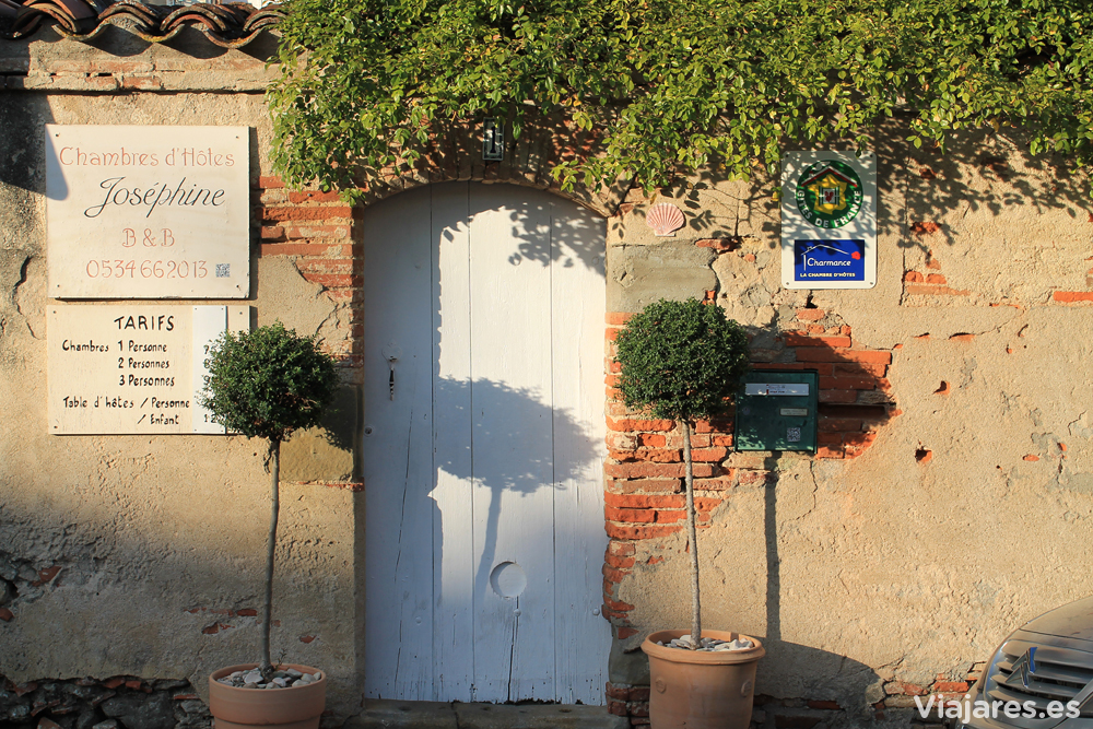 Puerta de entrada a la Maison de Josephine