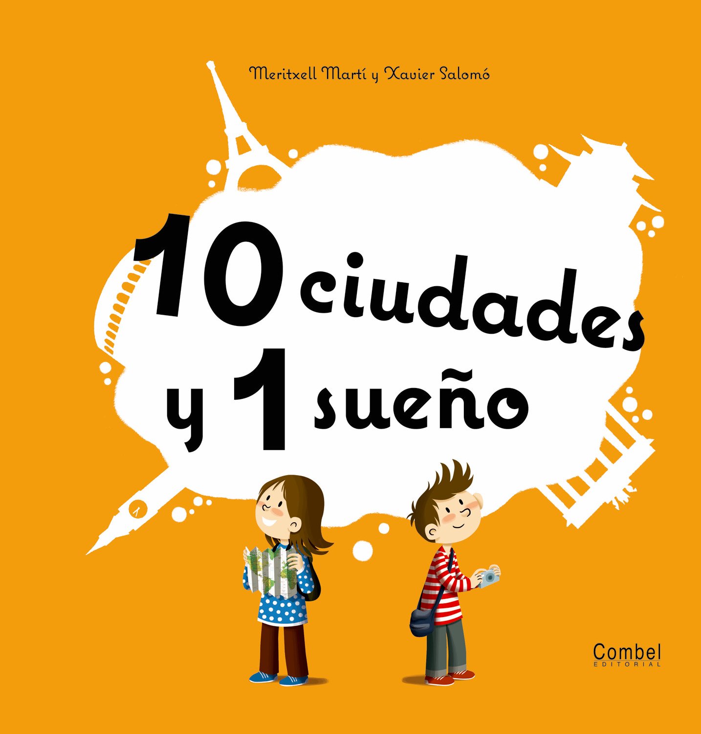 Libro infantil 10 ciudades y 1 sueño